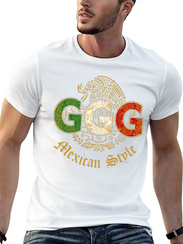 Amexican Style Lightweight Cotton T-Shirt – Daily Comfort Graphic Shirt