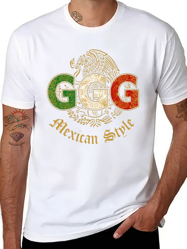 Amexican Style Lightweight Cotton T-Shirt – Daily Comfort Graphic Shirt