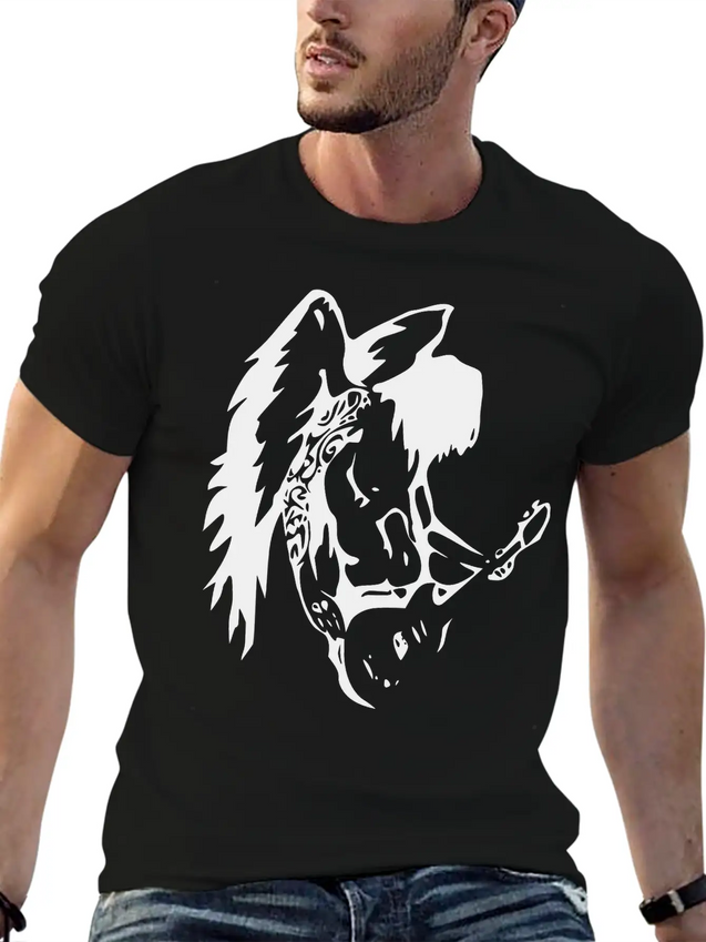 Angel Lightweight Cotton T-Shirt – Daily Comfort Graphic Shirt