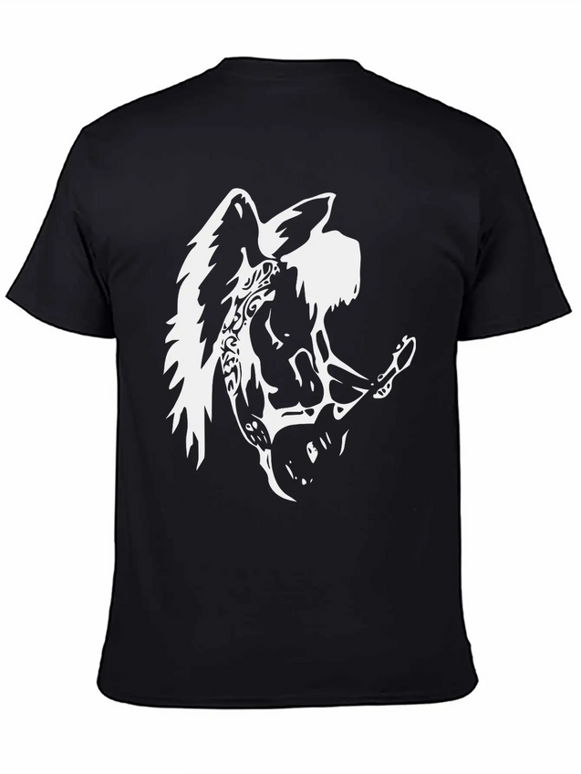 Angel Lightweight Cotton T-Shirt – Daily Comfort Graphic Shirt