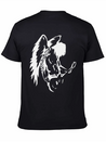 Angel Lightweight Cotton T-Shirt – Daily Comfort Graphic Shirt
