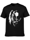 Angel Lightweight Cotton T-Shirt – Daily Comfort Graphic Shirt