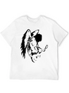 Angel Lightweight Cotton T-Shirt – Daily Comfort Graphic Shirt