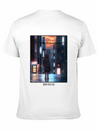 Anime Manga Girl Shopping In Shibuya Japan Lightweight Cotton T-Shirt – Daily Comfort Graphic Shirt
