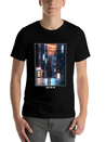 Anime Manga Girl Shopping In Shibuya Japan Lightweight Cotton T-Shirt – Daily Comfort Graphic Shirt