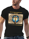 "Ankh Of Enlightenment" Lightweight Cotton T-Shirt – Daily Comfort Graphic Shirt