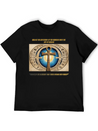 "Ankh Of Enlightenment" Lightweight Cotton T-Shirt – Daily Comfort Graphic Shirt