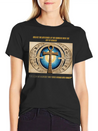 "Ankh Of Enlightenment" Lightweight Cotton T-Shirt – Daily Comfort Graphic Shirt