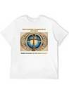 "Ankh Of Enlightenment" Lightweight Cotton T-Shirt – Daily Comfort Graphic Shirt