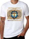 "Ankh Of Enlightenment" Lightweight Cotton T-Shirt – Daily Comfort Graphic Shirt
