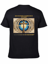 "Ankh Of Enlightenment" Lightweight Cotton T-Shirt – Daily Comfort Graphic Shirt