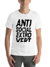 Anti Social Extrovert Lightweight Cotton T-Shirt – Daily Comfort Graphic Shirt