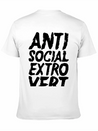 Anti Social Extrovert Lightweight Cotton T-Shirt – Daily Comfort Graphic Shirt