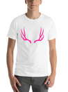 Antlers Deer Hunting Forest Wild Nature Outdoor Lightweight Cotton T-Shirt – Daily Comfort Graphic Shirt