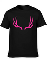 Antlers Deer Hunting Forest Wild Nature Outdoor Lightweight Cotton T-Shirt – Daily Comfort Graphic Shirt