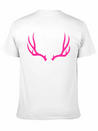 Antlers Deer Hunting Forest Wild Nature Outdoor Lightweight Cotton T-Shirt – Daily Comfort Graphic Shirt