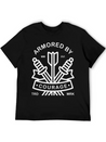 Armored By Courage Lightweight Cotton T-Shirt – Daily Comfort Graphic Shirt