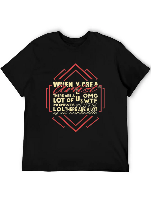 Artist Lightweight Cotton T-Shirt – Daily Comfort Graphic Shirt