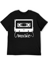Audio Cassette Funny Lightweight Cotton T-Shirt – Daily Comfort Graphic Shirt