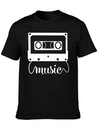 Audio Cassette Funny Lightweight Cotton T-Shirt – Daily Comfort Graphic Shirt