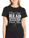 Author Book Writer Literature Bookworm Writing Lightweight Cotton T-Shirt – Daily Comfort Graphic Shirt