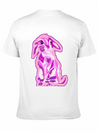 Aww The Cutest Pinkish Rabbit In The World Lightweight Cotton T-Shirt – Daily Comfort Graphic Shirt