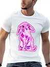 Aww The Cutest Pinkish Rabbit In The World Lightweight Cotton T-Shirt – Daily Comfort Graphic Shirt