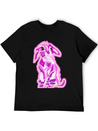 Aww The Cutest Pinkish Rabbit In The World Lightweight Cotton T-Shirt – Daily Comfort Graphic Shirt