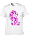 Aww The Cutest Pinkish Rabbit In The World Lightweight Cotton T-Shirt – Daily Comfort Graphic Shirt
