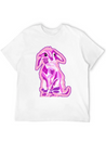 Aww The Cutest Pinkish Rabbit In The World Lightweight Cotton T-Shirt – Daily Comfort Graphic Shirt