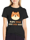 Baby Doge Doo Doo Doo Shirt / Dogecoin Crypto Gift Lightweight Cotton T-Shirt – Daily Comfort Graphic Shirt