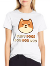 Baby Doge Doo Doo Doo Shirt / Dogecoin Crypto Gift Lightweight Cotton T-Shirt – Daily Comfort Graphic Shirt
