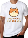 Baby Doge Doo Doo Doo Shirt / Dogecoin Crypto Gift Lightweight Cotton T-Shirt – Daily Comfort Graphic Shirt
