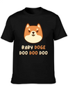 Baby Doge Doo Doo Doo Shirt / Dogecoin Crypto Gift Lightweight Cotton T-Shirt – Daily Comfort Graphic Shirt