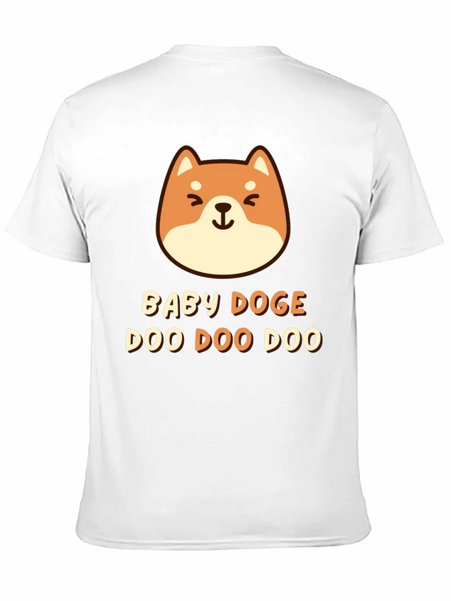 Baby Doge Doo Doo Doo Shirt / Dogecoin Crypto Gift Lightweight Cotton T-Shirt – Daily Comfort Graphic Shirt