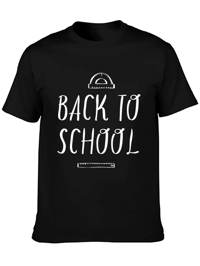 Back To School Lightweight Cotton T-Shirt – Daily Comfort Graphic Shirt