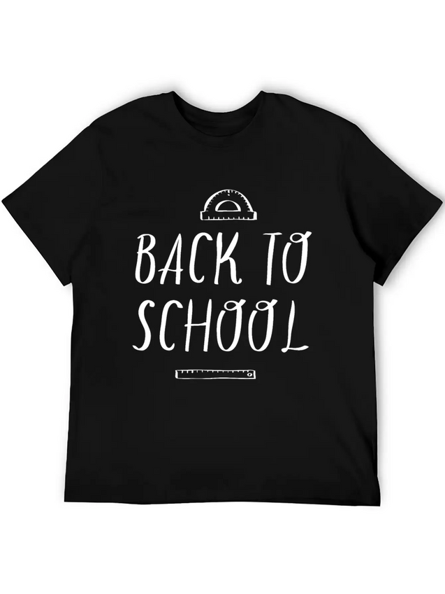 Back To School Lightweight Cotton T-Shirt – Daily Comfort Graphic Shirt