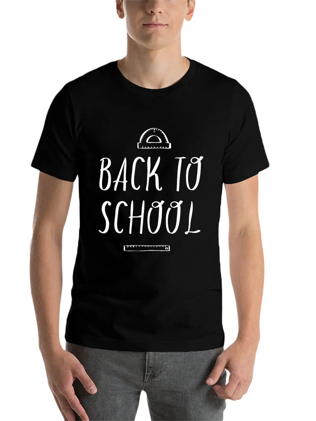 Back To School Lightweight Cotton T-Shirt – Daily Comfort Graphic Shirt