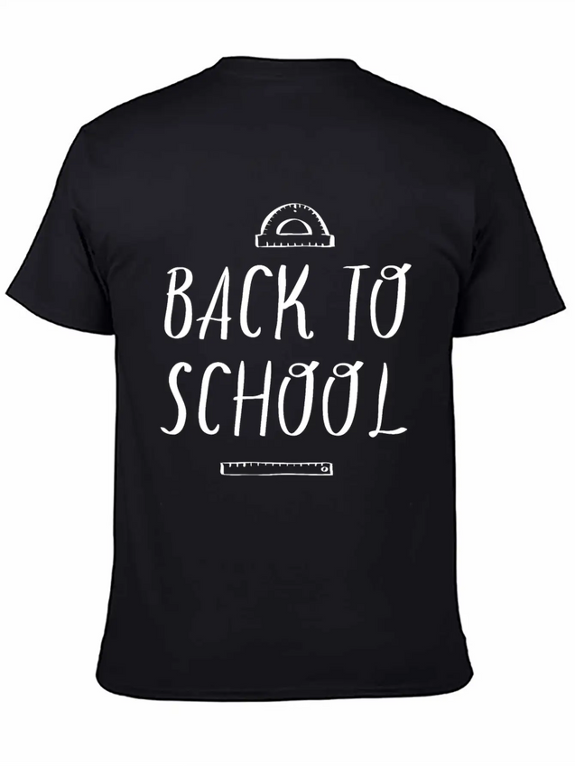 Back To School Lightweight Cotton T-Shirt – Daily Comfort Graphic Shirt