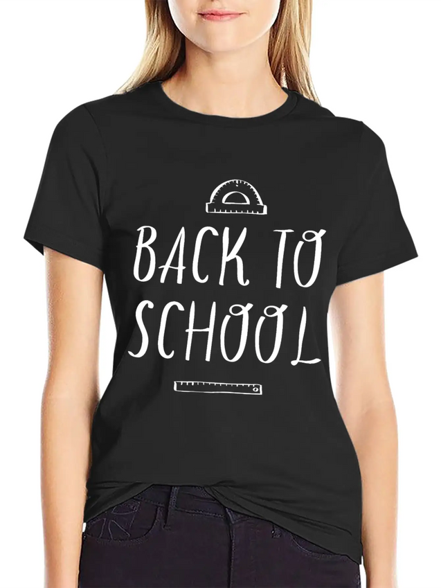 Back To School Lightweight Cotton T-Shirt – Daily Comfort Graphic Shirt