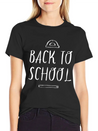 Back To School Lightweight Cotton T-Shirt – Daily Comfort Graphic Shirt