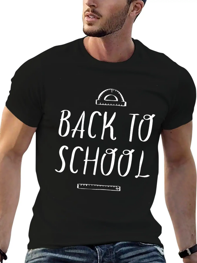 Back To School Lightweight Cotton T-Shirt – Daily Comfort Graphic Shirt