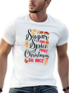 Bake Baking Christmas Cookie Lightweight Cotton T-Shirt – Daily Comfort Graphic Shirt