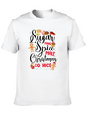 Bake Baking Christmas Cookie Lightweight Cotton T-Shirt – Daily Comfort Graphic Shirt