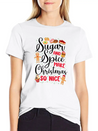 Bake Baking Christmas Cookie Lightweight Cotton T-Shirt – Daily Comfort Graphic Shirt
