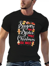 Bake Baking Christmas Cookie Lightweight Cotton T-Shirt – Daily Comfort Graphic Shirt