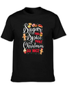 Bake Baking Christmas Cookie Lightweight Cotton T-Shirt – Daily Comfort Graphic Shirt