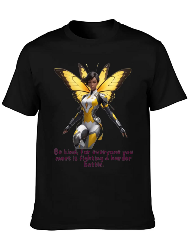 Be Kind Lightweight Cotton T-Shirt – Daily Comfort Graphic Shirt
