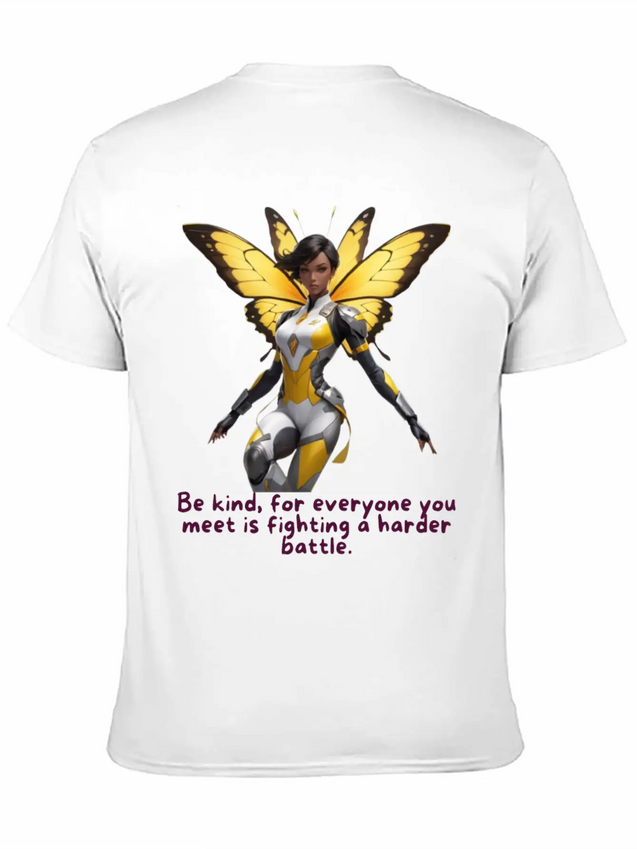 Be Kind Lightweight Cotton T-Shirt – Daily Comfort Graphic Shirt