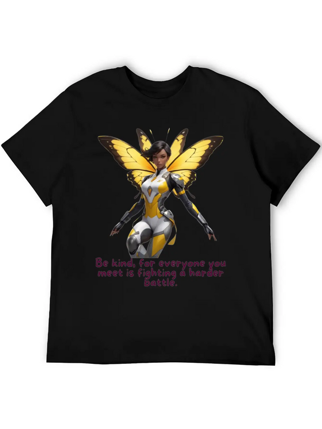 Be Kind Lightweight Cotton T-Shirt – Daily Comfort Graphic Shirt